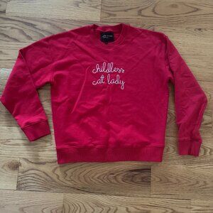 Lingua Franca "Childless Cat Lady" Sweatshirt